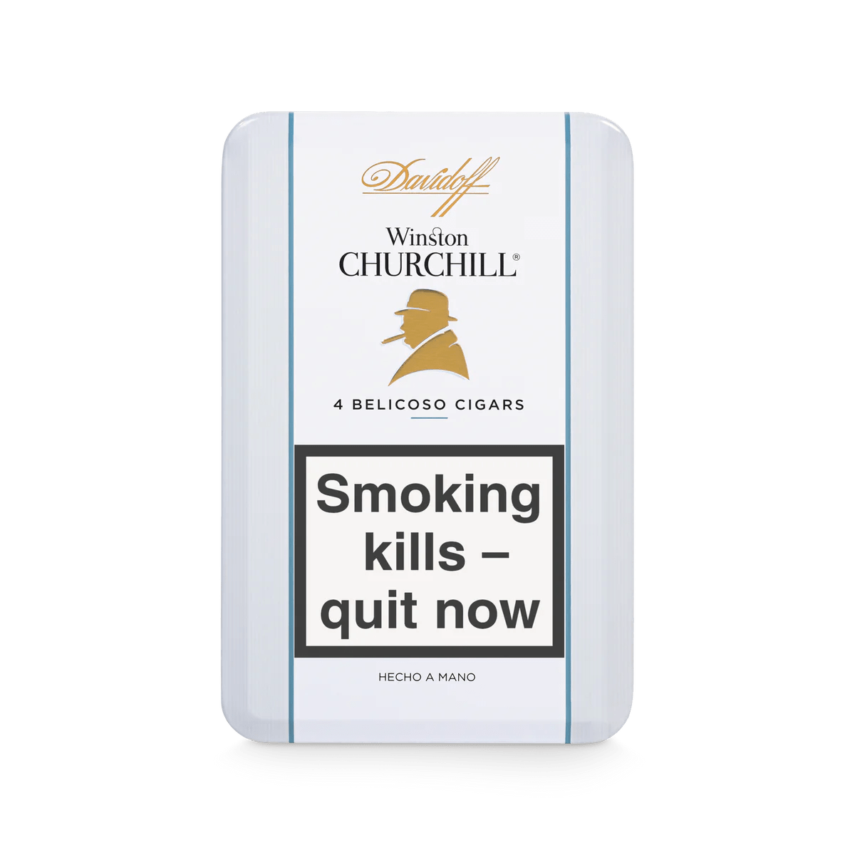 Davidoff Winston Churchill Traveller Belicoso Cigar- 1 Single Cigar